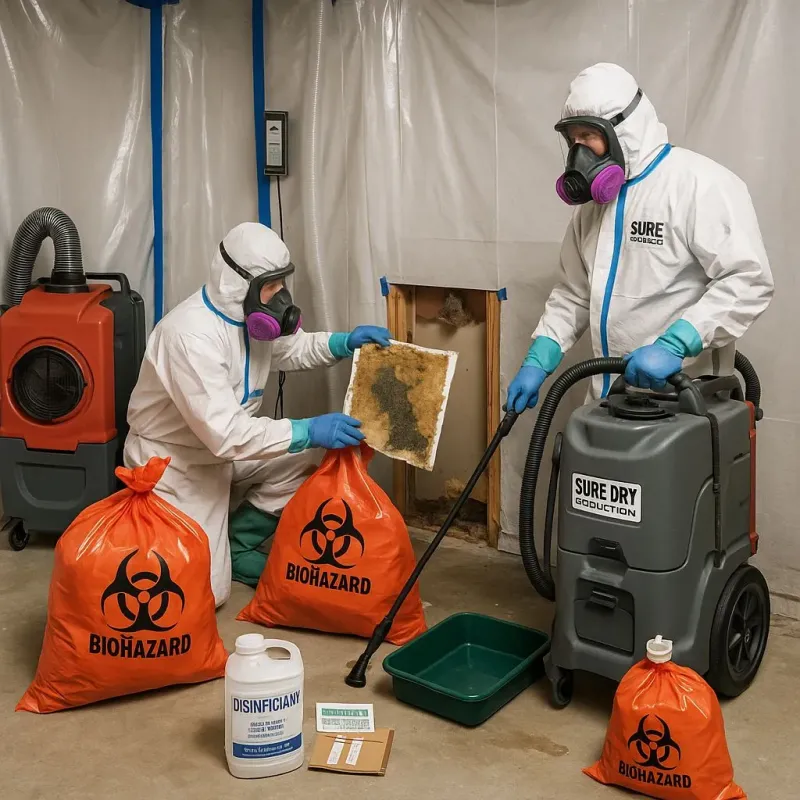 Contaminated Water Handling Protocols process in Garfield County, OK